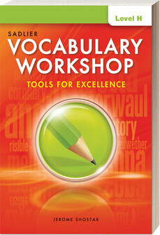 TWELFTH GRADE - VOCABULARY WORKSHOP TOOLS FOR EXCELLENCE LEVEL H + DIGITAL - SADL - 22 - ISBN 9781421776439