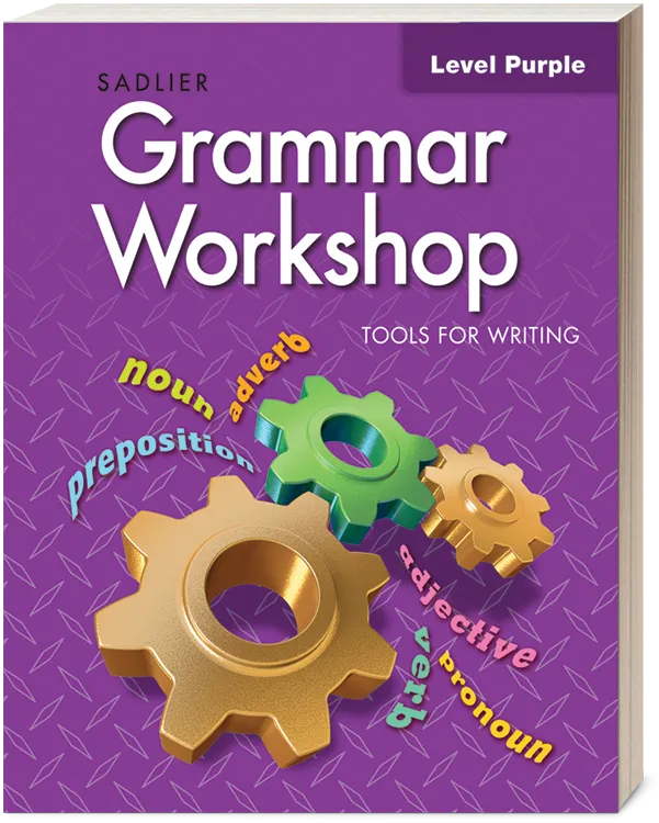 SECOND GRADE - GRAMMAR WORKSHOP TOOLS FOR WRITING LEVEL PURPLE + DIGITAL - SADL - 25 - ISBN 9781956976540