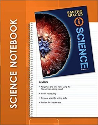 EIGHTH GRADE - EARTH & SPACE ISCIENCE SCIENCE NOTEBOOK - 2012 - GLE - ISBN 9780078894282