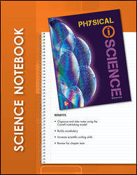 NINTH GRADE - PHYSICAL ISCIENCE SCIENCE NOTEBOOK - 2012 - GLE - ISBN 9780078894299