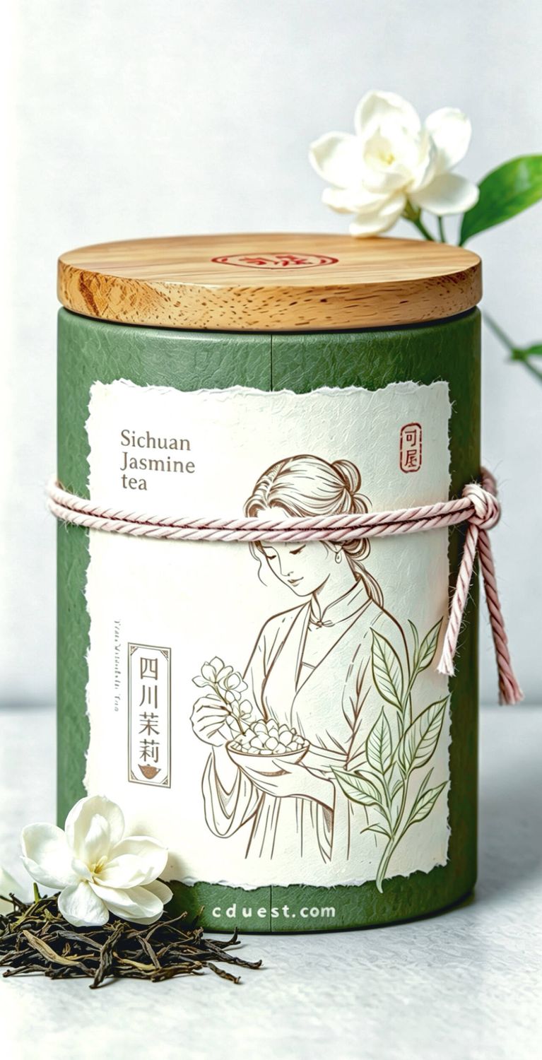 CDuest Snow Jasmine Tea (Tea bag)