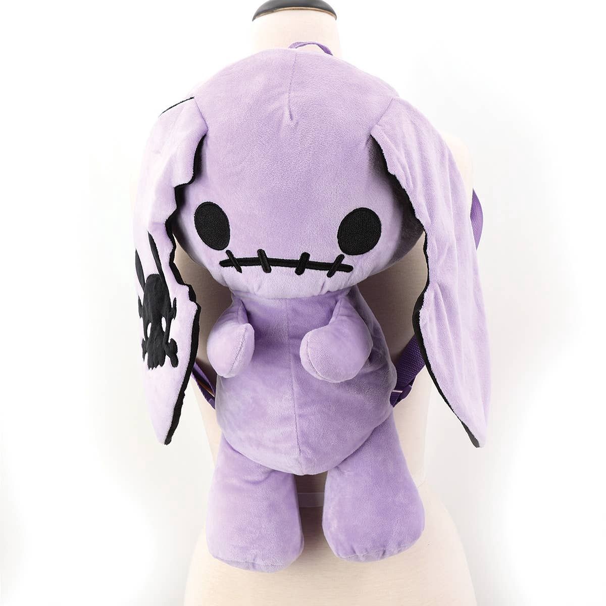 Purple Naughty Bunny Stuffed Backpack