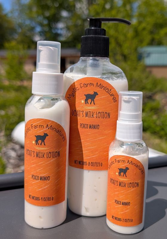 Goat's Milk Lotion - Peach Mango