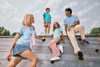 Adult crew neck T-shirt