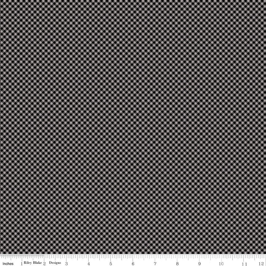 Seasonal Basics Gingham Black/Gray