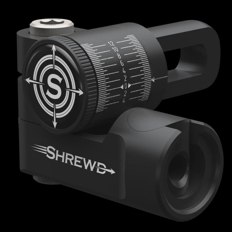 SHREWD ATLAS SINGLE  V-BAR, COLOR: MATTE BLACK
