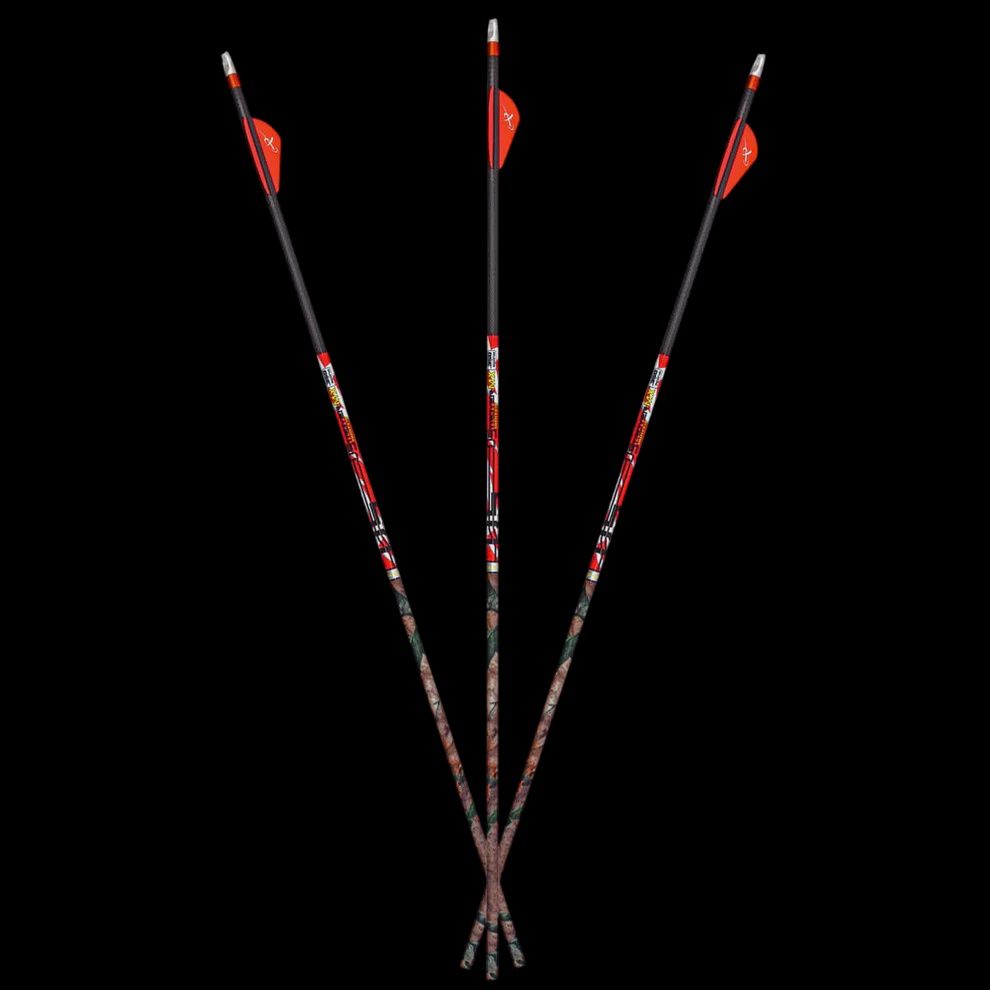 CARBON EXPRESS D-STROYER MAX HUNTER FLETCHED ARROWS