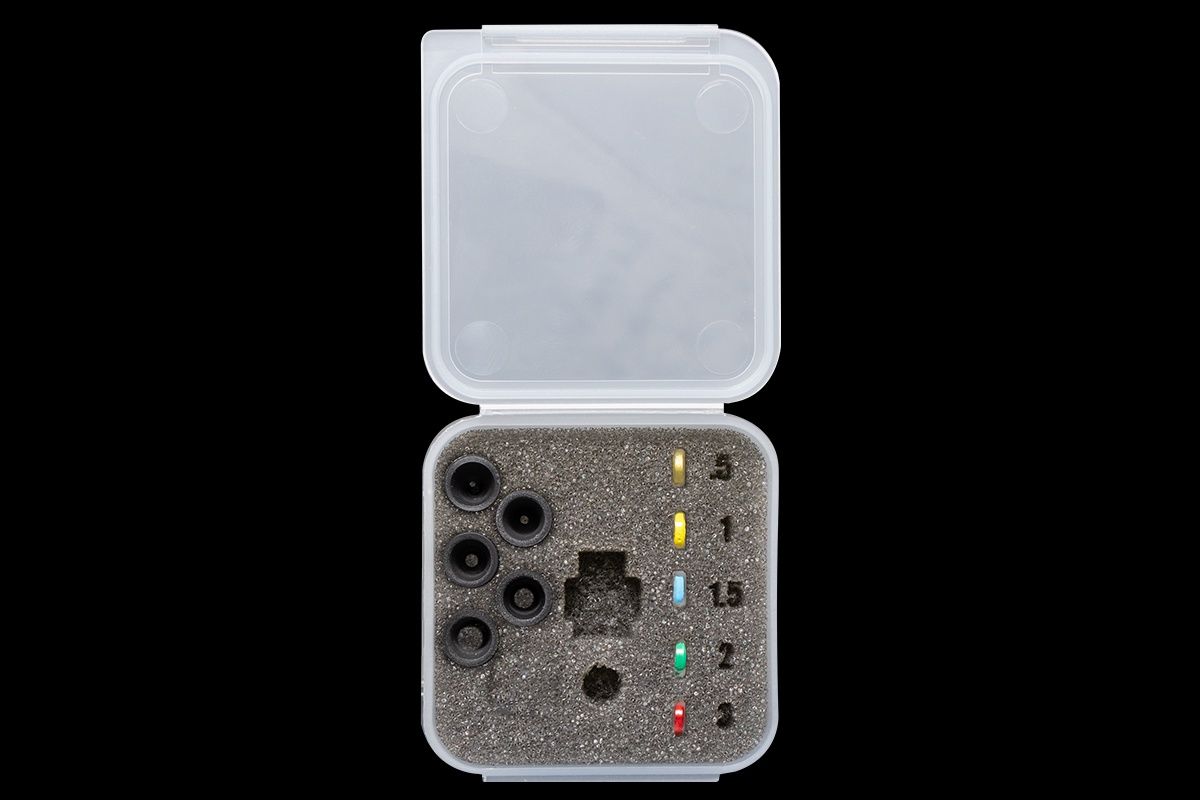 SPECIALTY ARCHERY PXS DELUX KIT, 5 APERTURES, 5 CLARIFIERS