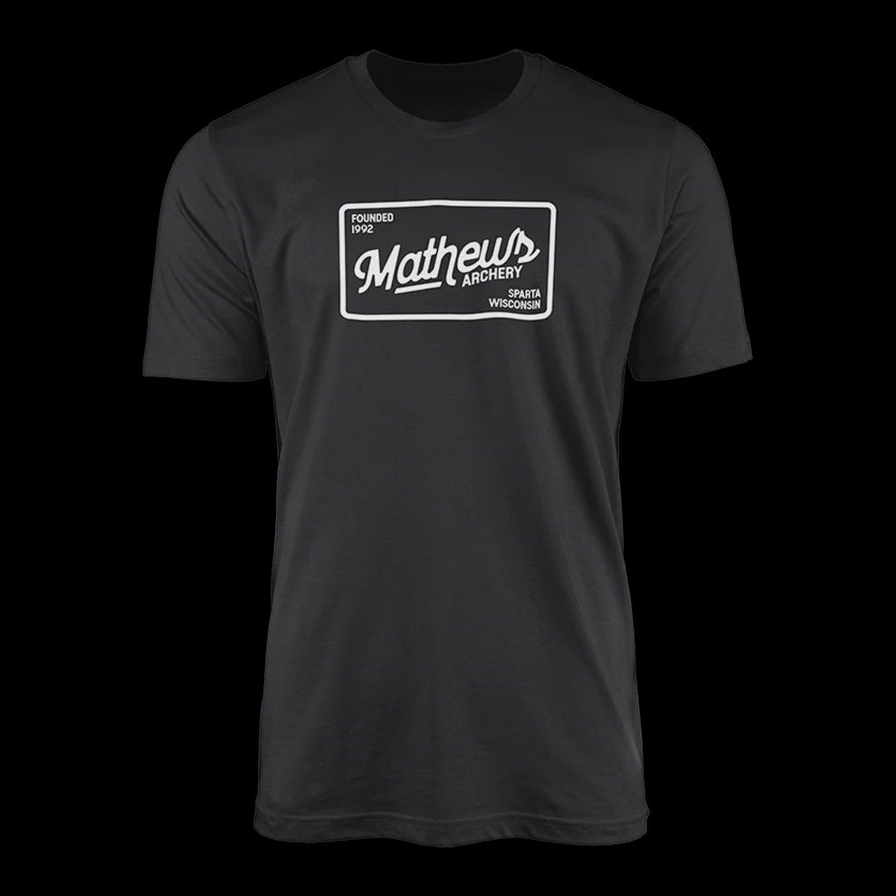MATHEWS BLACK FOUNDERS TEE