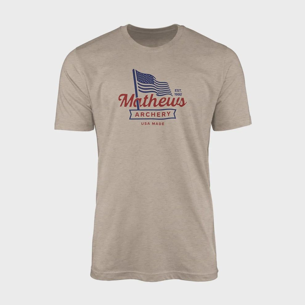 MATHEWS FLAG TEE