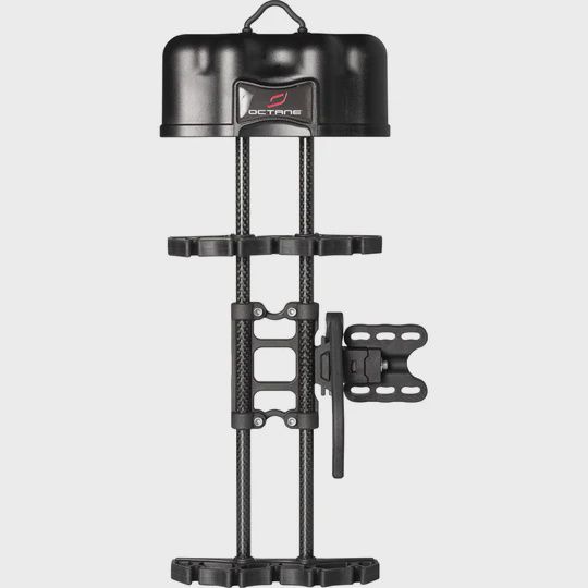 OCTANE BANTAM 5 ARROW QUIVER, COLOR: BLACK