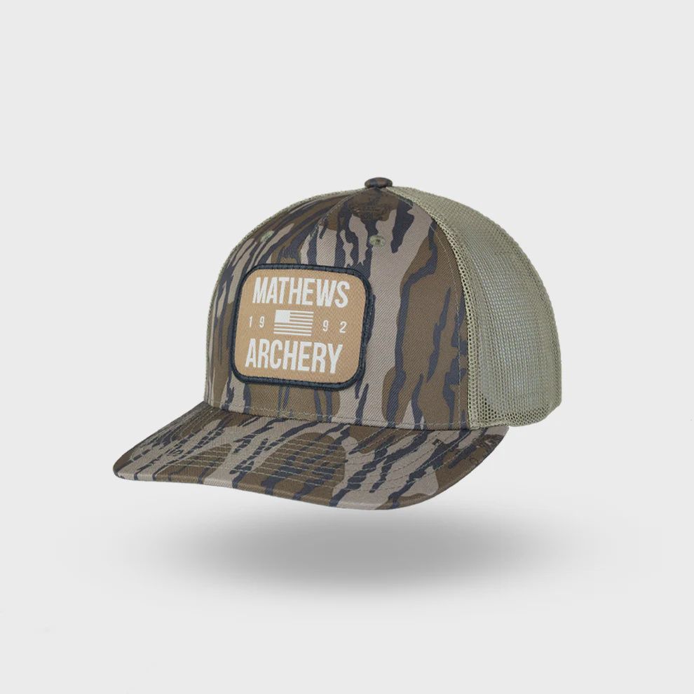 MATHEWS ARCHERY MOSSY OAK BOTTOMLANDS HAT