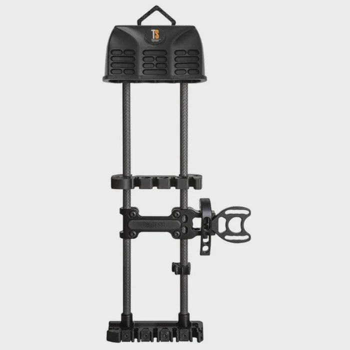 TIGHT SPOT RISE 5 ARROW QUIVER, COLOR: BLACK