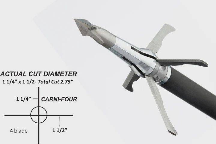 GRIM REAPER CARNI-FOUR PRO SERIES BROADHEAD