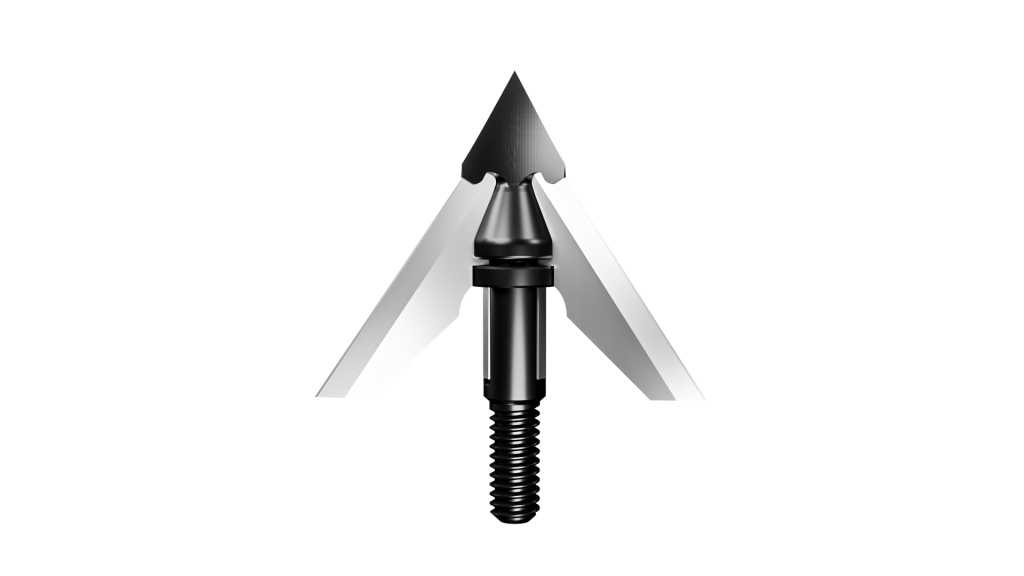 QAD EXODUS 3 BLADE BROADHEAD, TYPE: SWEPT, WEIGHT: 100 GR
