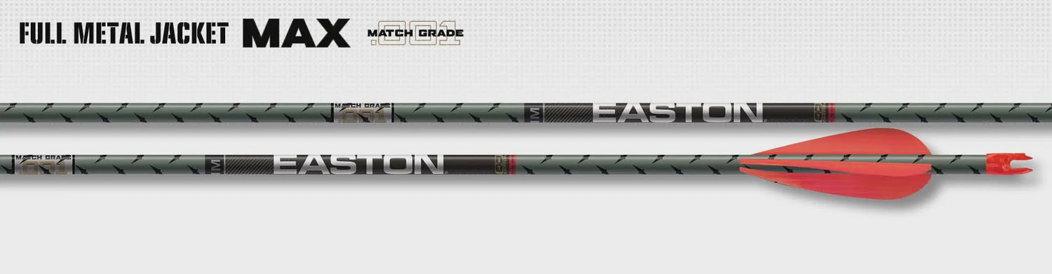 EASTON 5MM FMJ MAX MATCH GRADE SHAFTS W/HIT AND COLLARS 12 PK