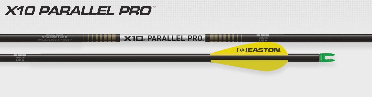 EASTON 4MM X10 PARALLEL PRO SHAFTS 12 PK
