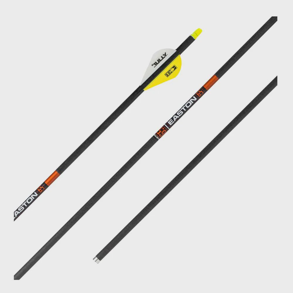 EASTON 6.5 BOWHUNTER FLETCHED 6PK