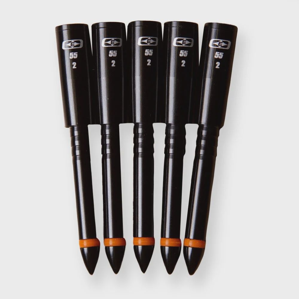 EASTON 5MM MATCH GRADE 75 GR HALF OUT INSERT ALUMINUM/STEEL