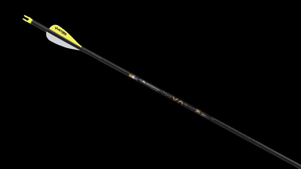 VICTORY RIVAL X FLETCHED 6 PK, SPINE: 250