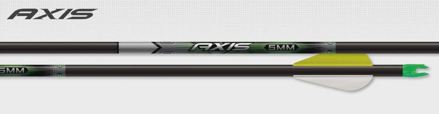 EASTON AXIS 5MM SHAFTS W/55 GR HO 12 PK