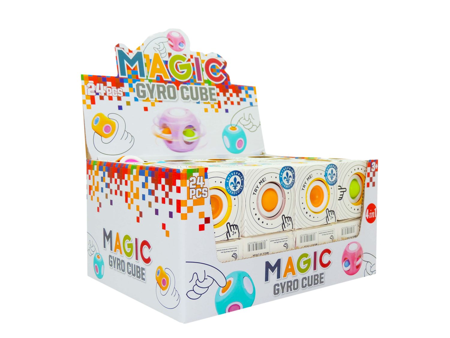 Magic Gyro Pop Cube