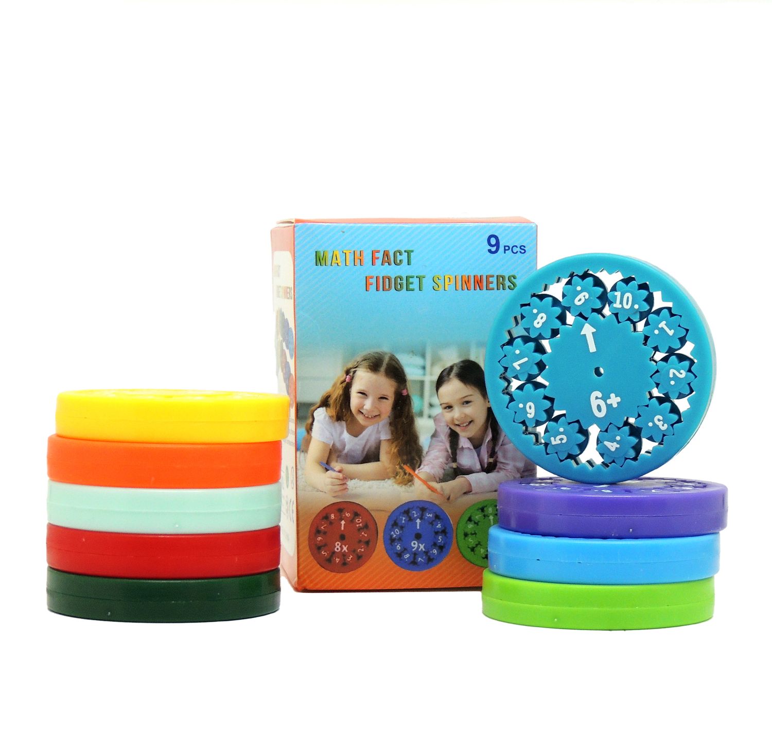 Math Fidget Spinner – Addition &amp; Subtraction Learning - Math Fidget Spinner