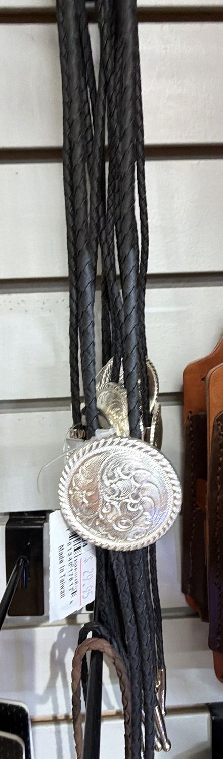Bolo Tie Round M&amp;F 22804