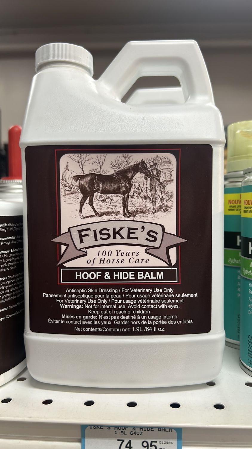 Fiske'S Hoof &amp; Hide Balm 1.9L 64Oz