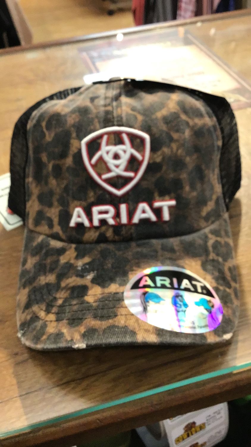 Ladies Cap Leopard Ariat - A30031001