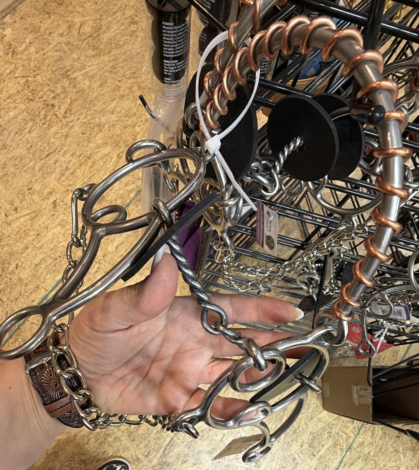 Brittany Pozzi  Combo Twisted Wire Snaffle - BPB-151