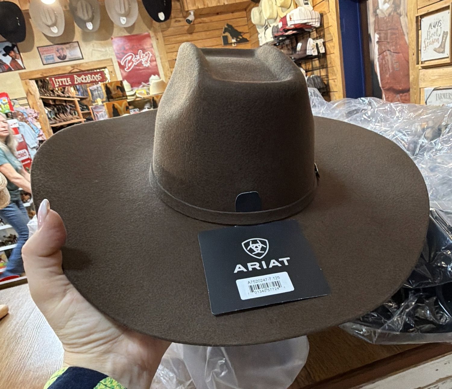 Hat 2X Ariat Chocolate - A7520247