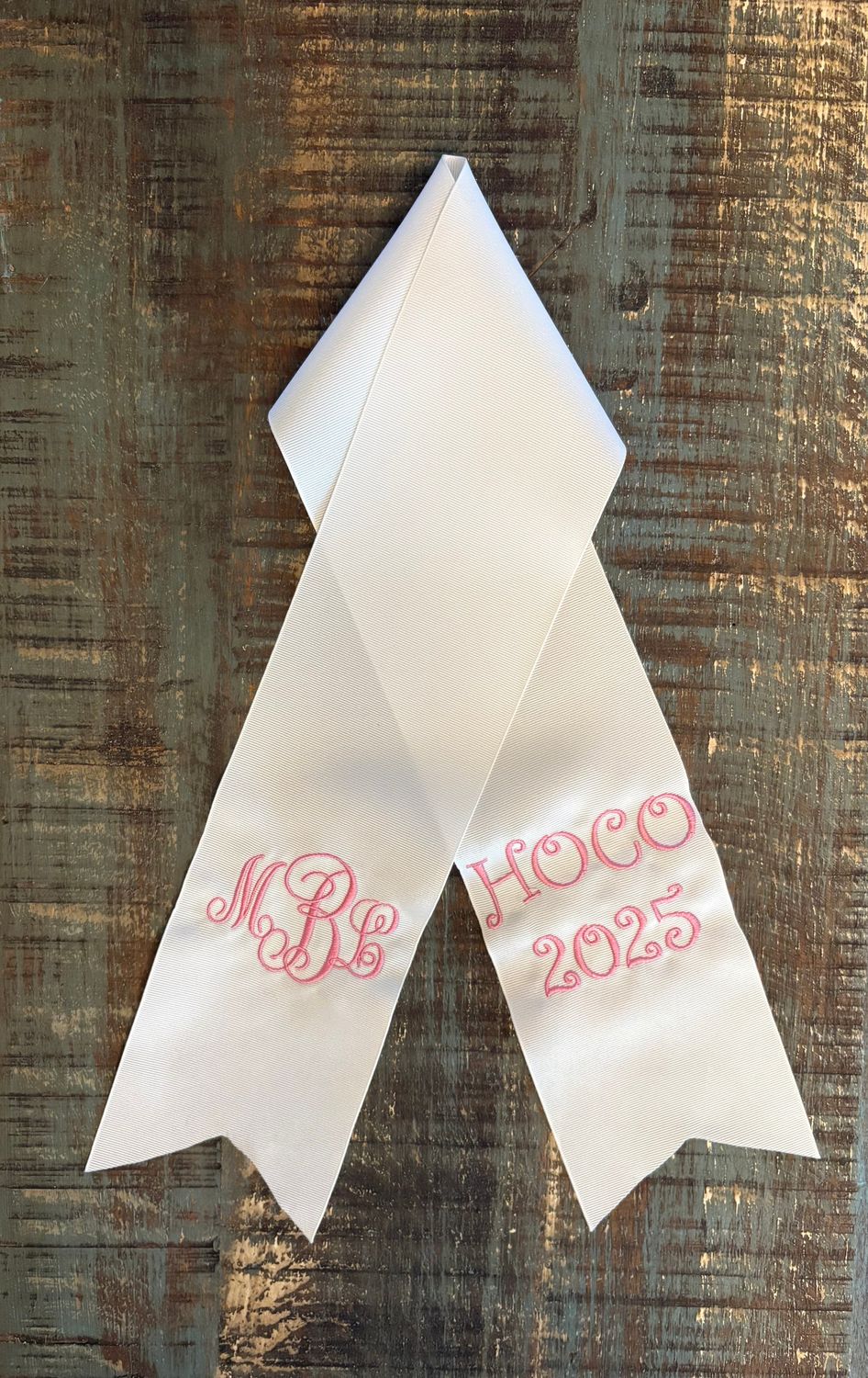 Personalized Bouquet Ribbon