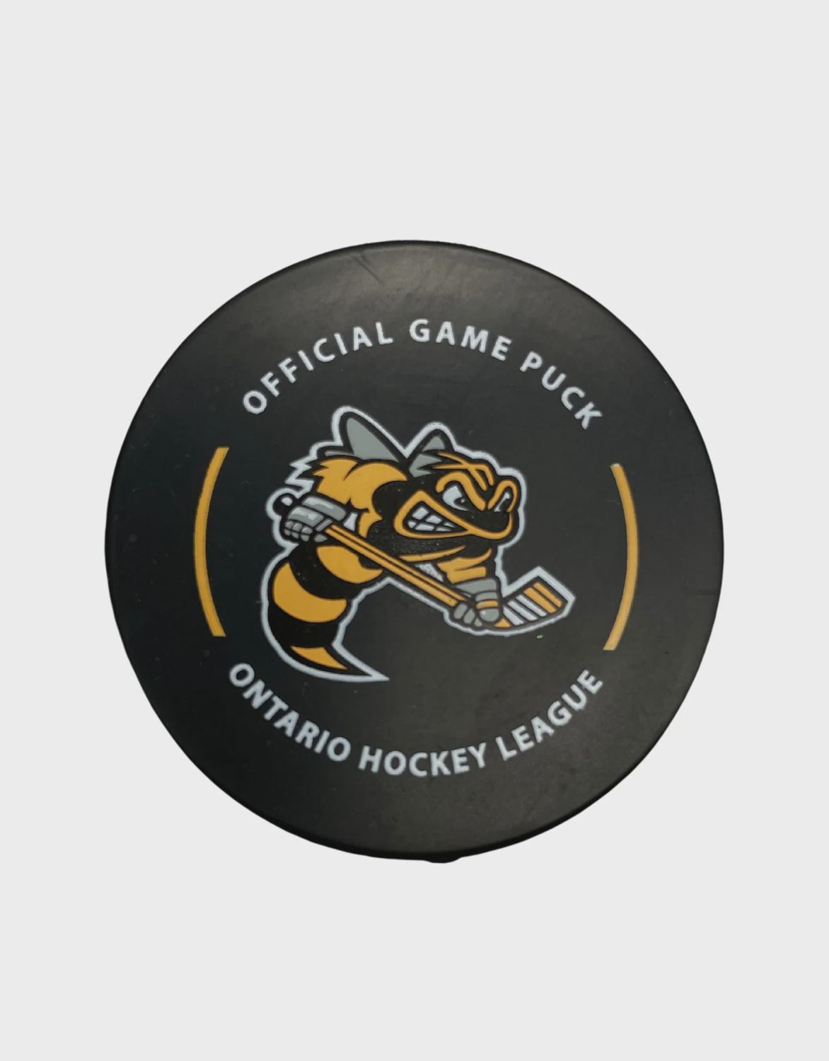 Official Sarnia Sting Game Puck