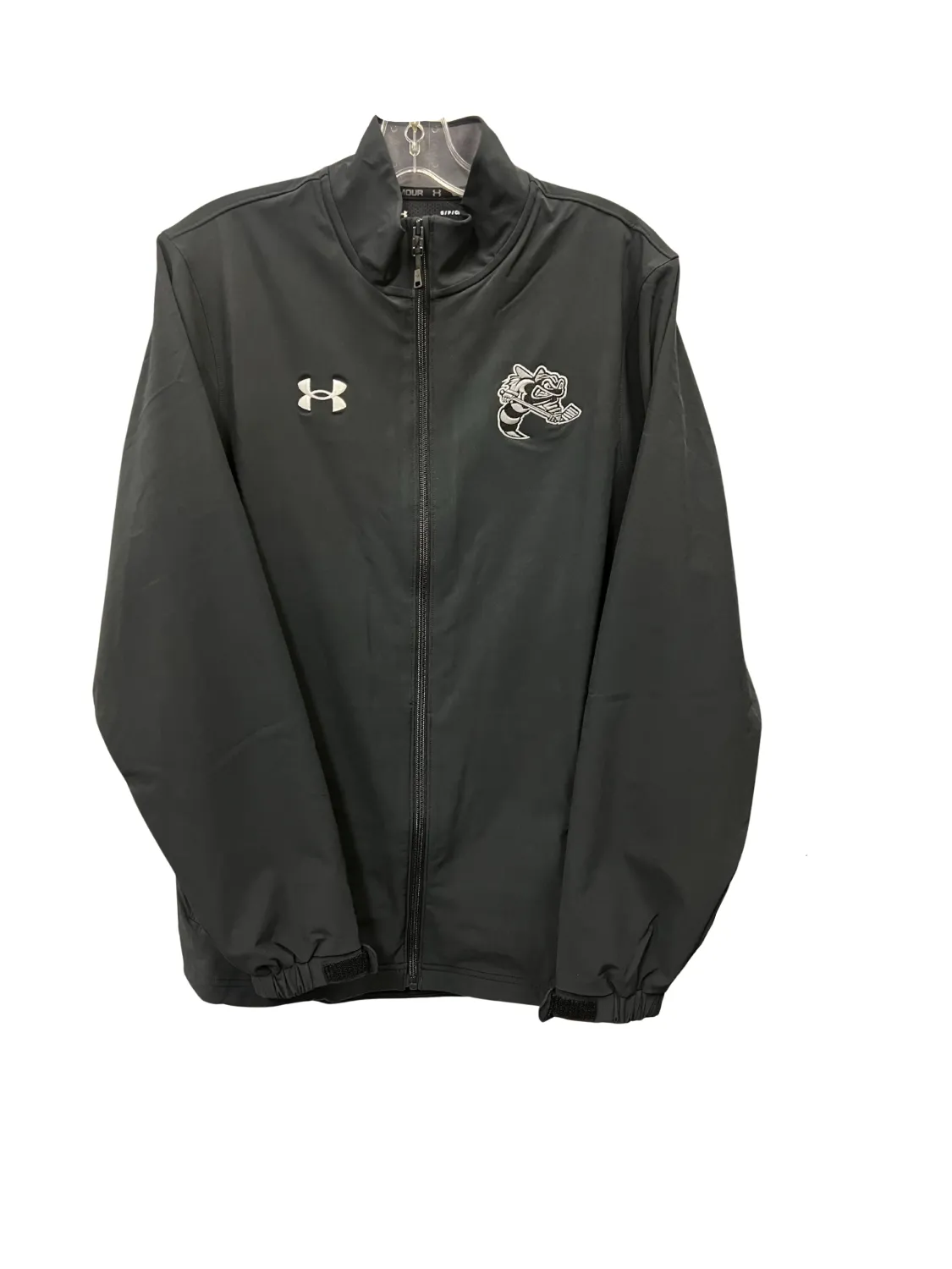 UA Men's Black Warm Up Jacket, Size: small