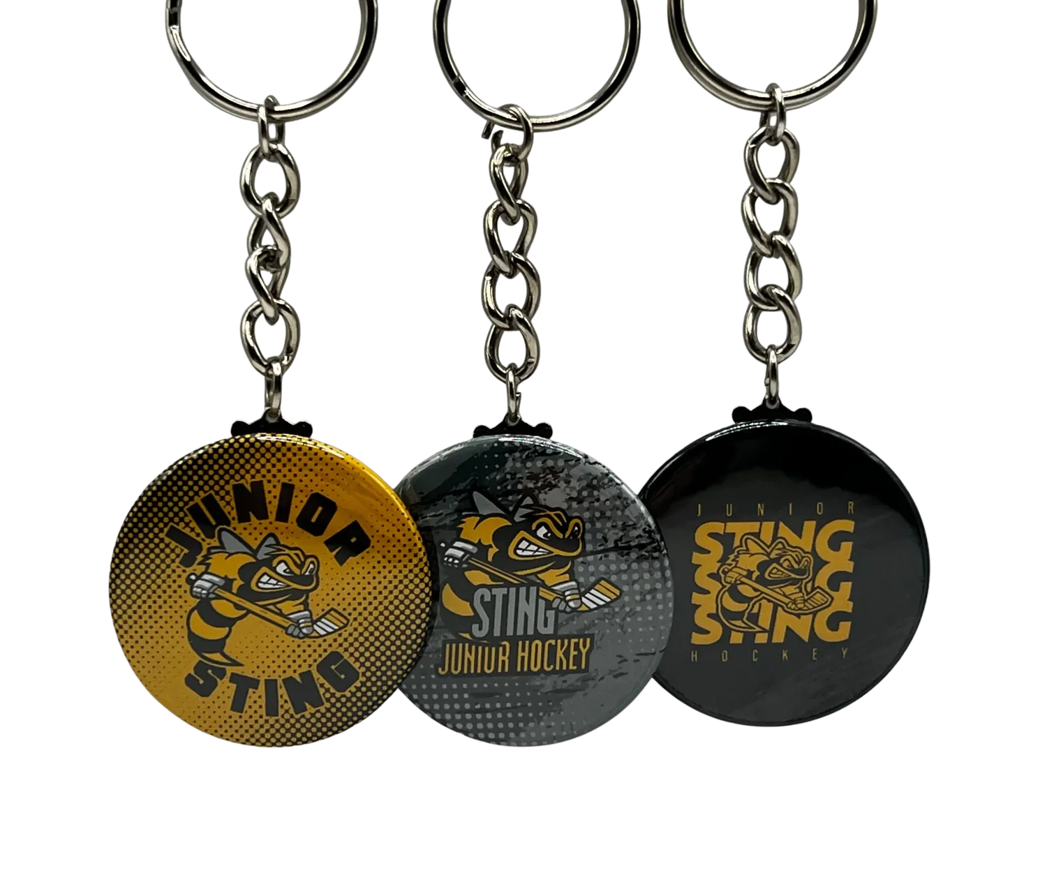 Jr Sting Keychains, Color: black