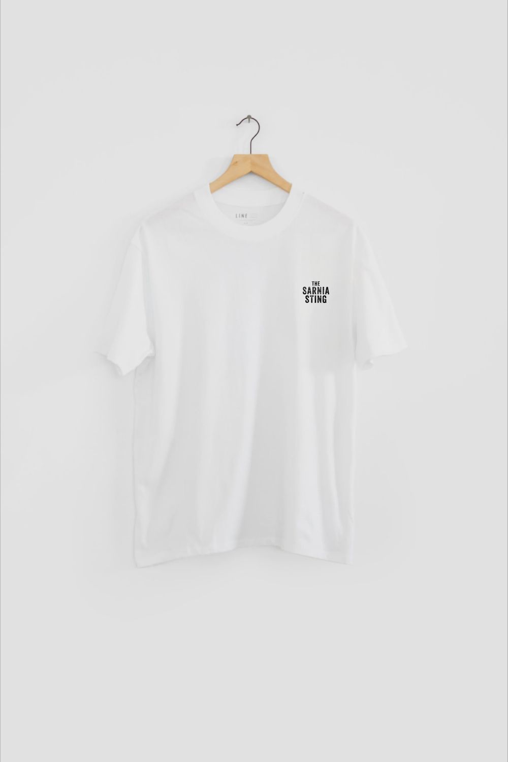 White Line Change Ticket Tee