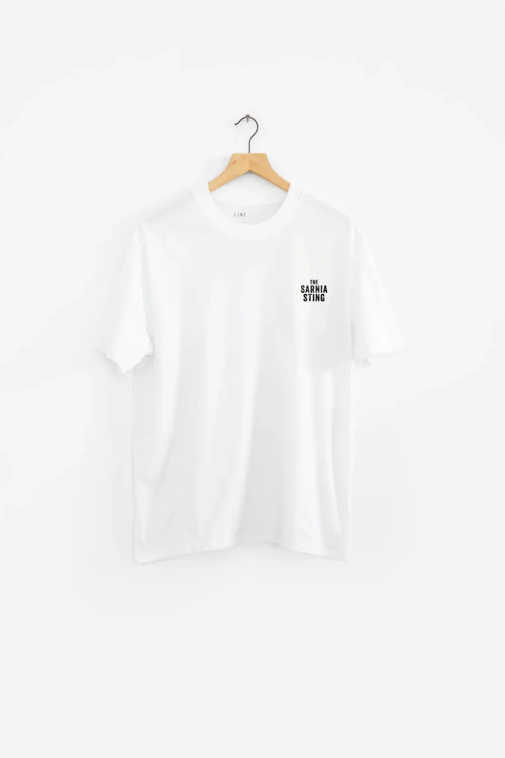 White Line Change Ticket Tee