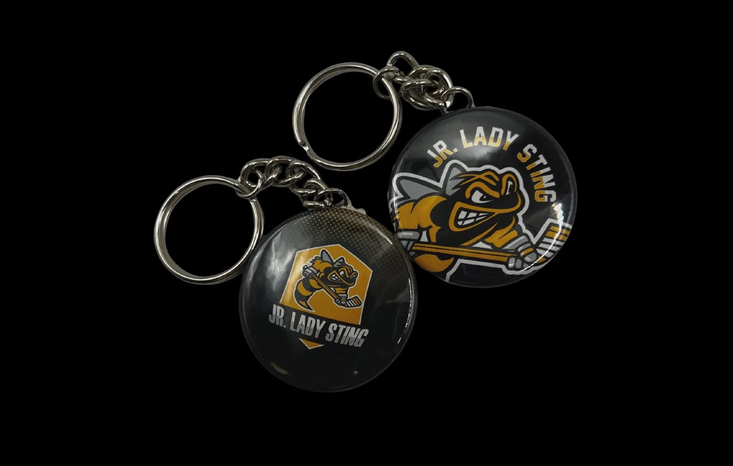 Jr Lady Sting Keychains, Logo: Lady Sting Badge