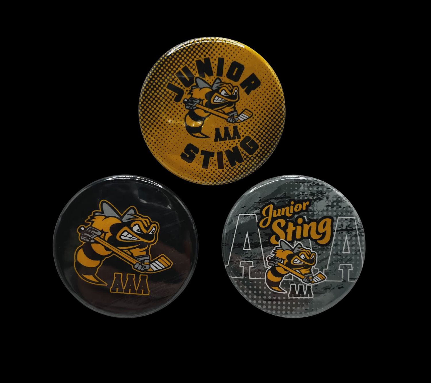 Lambton Jr. Sting AAA Magnet, Colour: black