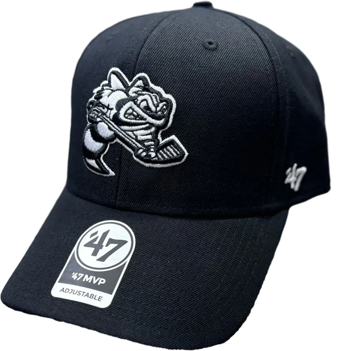Black &amp; White '47 MVP Hat