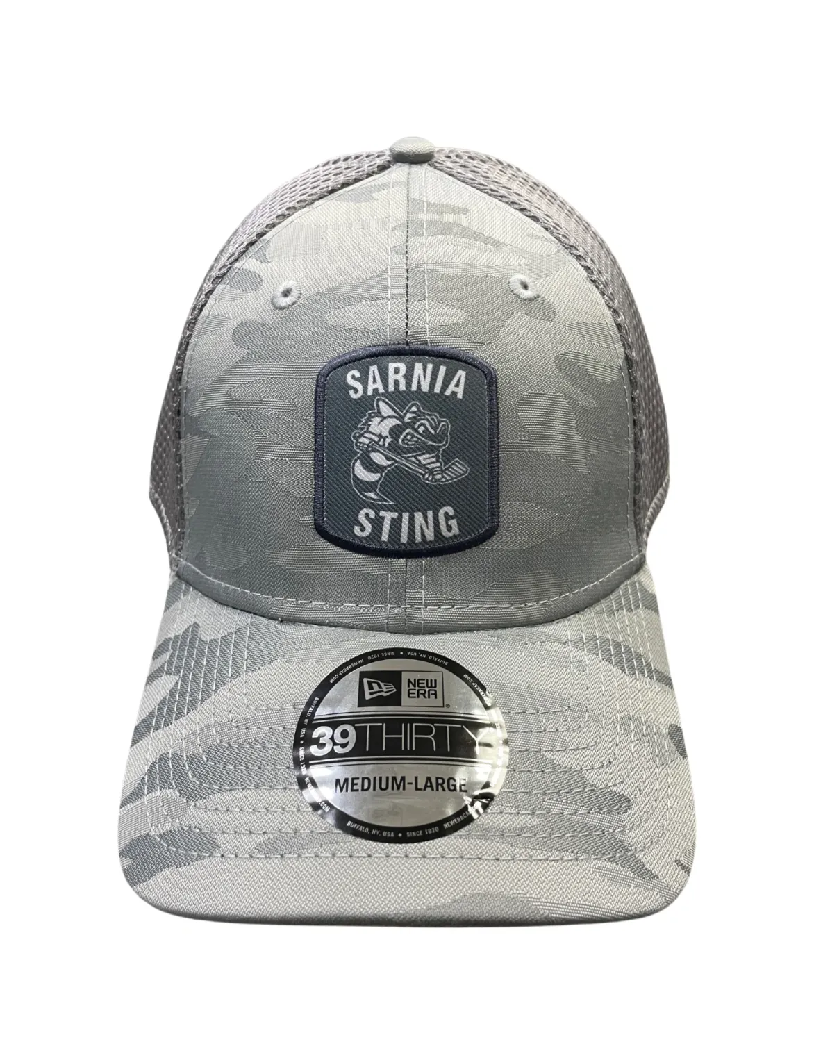 New Era Fitted Camo Hat, Size: S/M