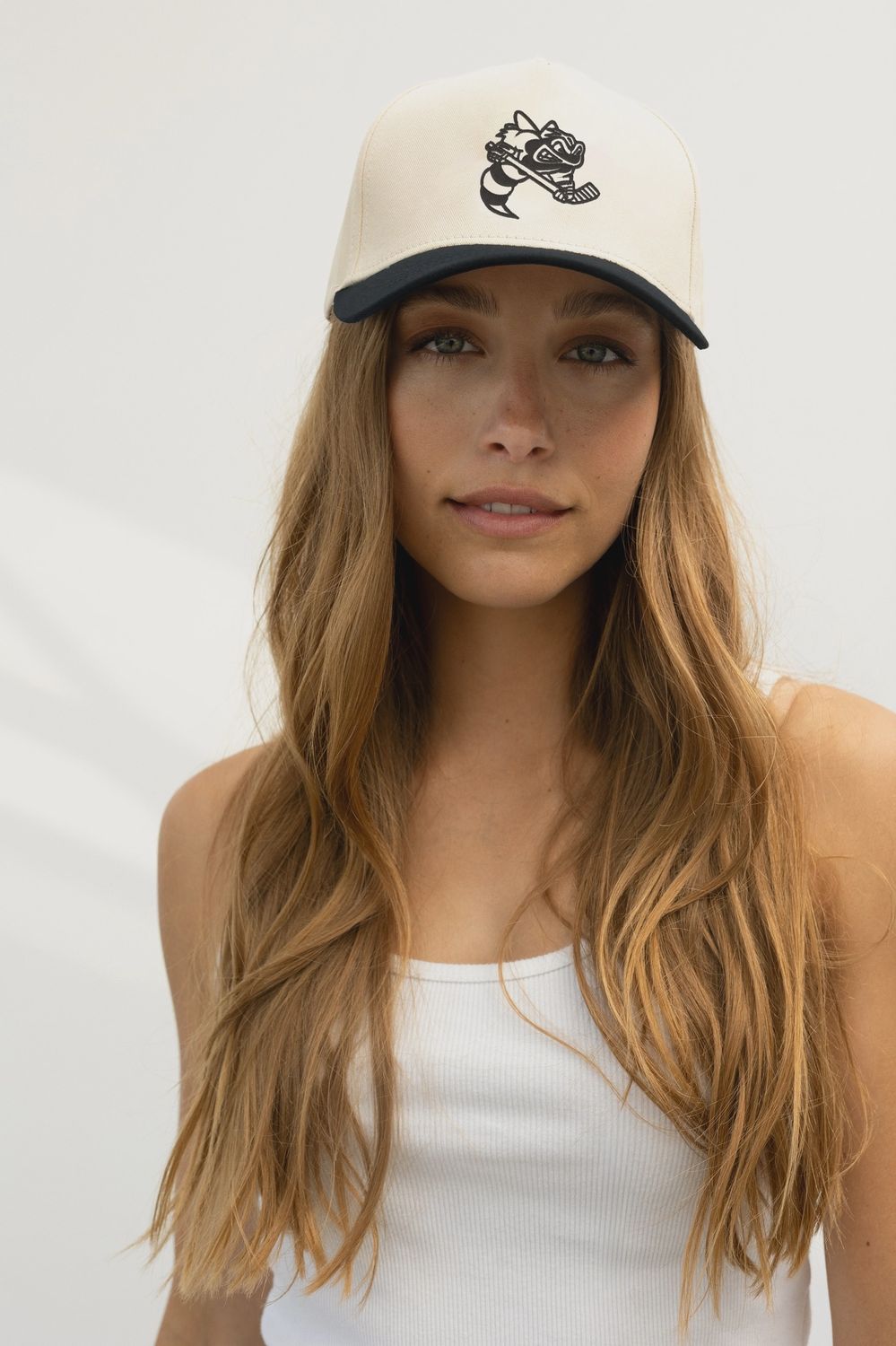 Line Change Beige Baseball Cap