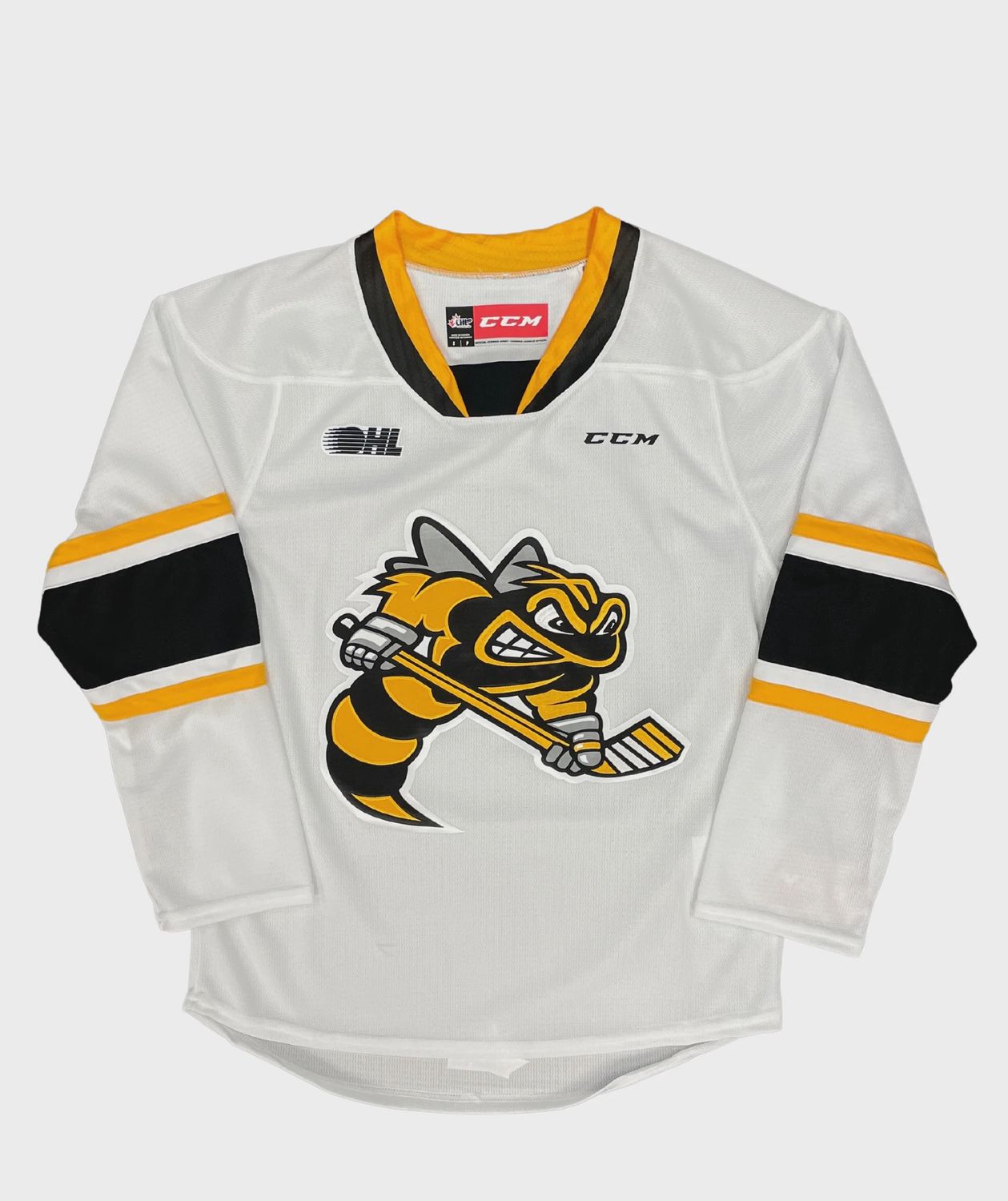 CCM White Replica Jersey
