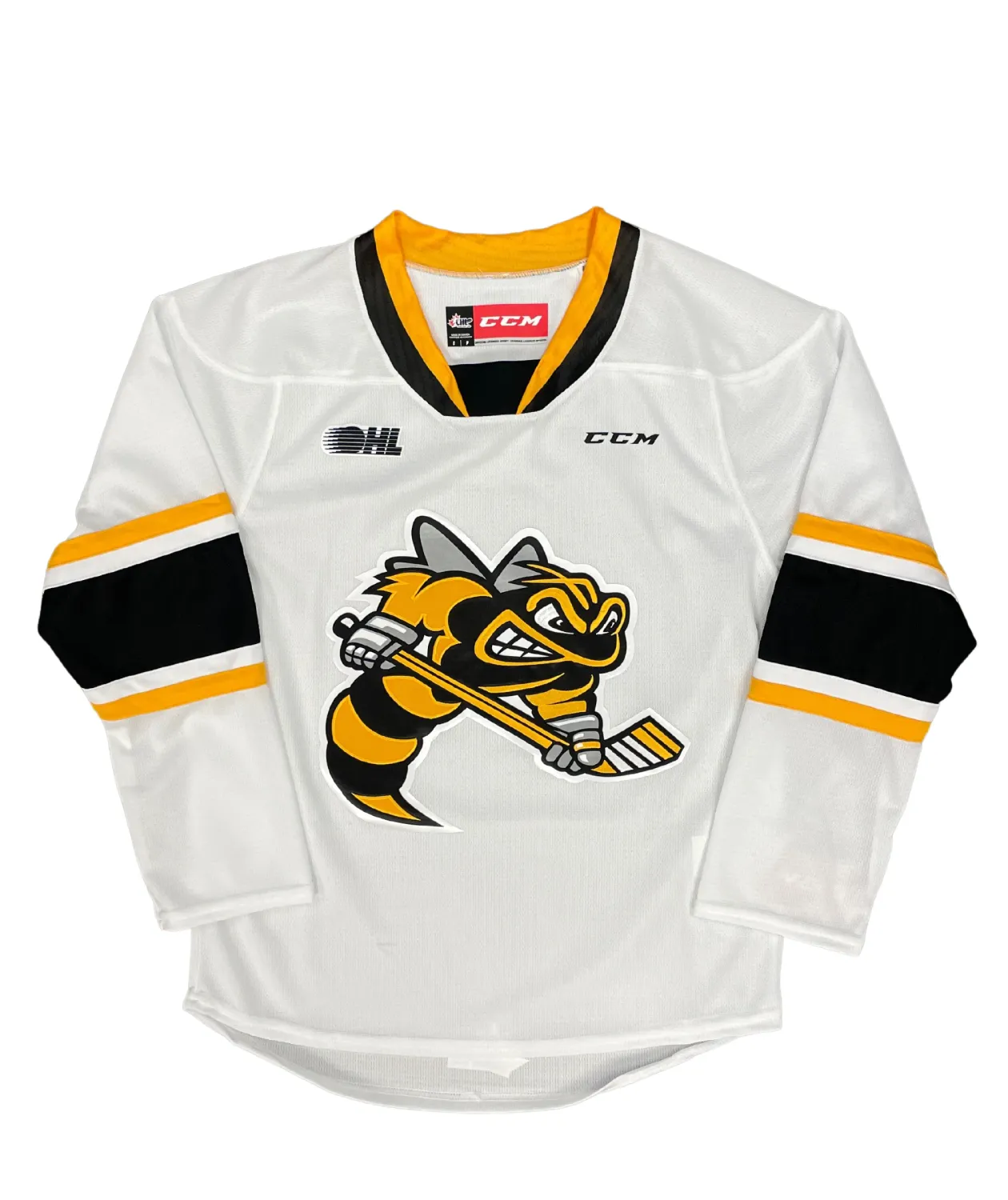 CCM White Replica Jersey