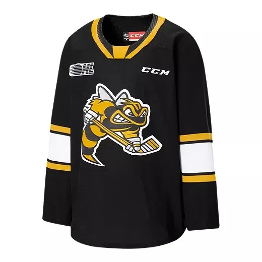 CCM Black Replica Jersey