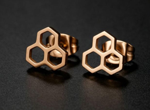 Honeycomb Earrings