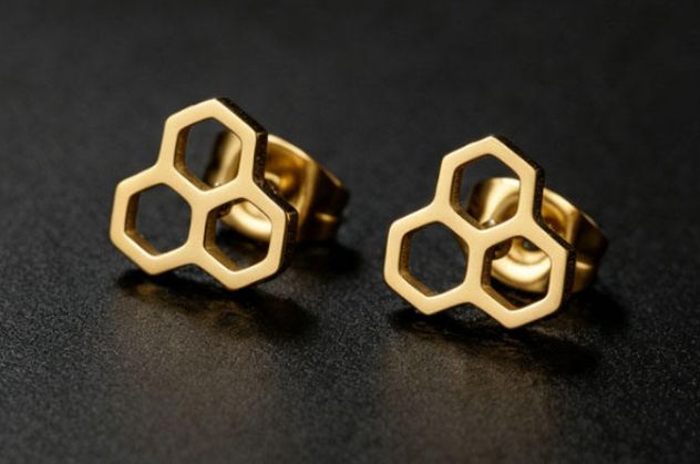 Honeycomb Earrings