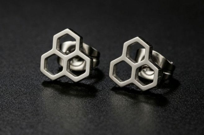 Honeycomb Earrings