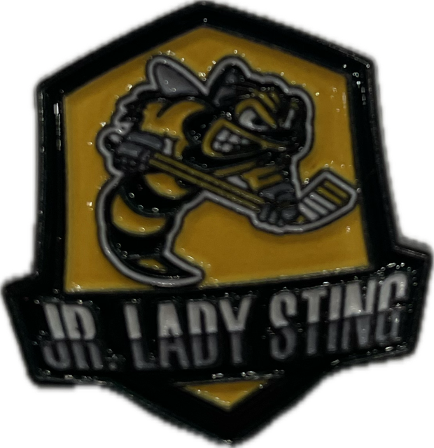 Enamel Lapel Pin, Logo: Jr Lady Sting